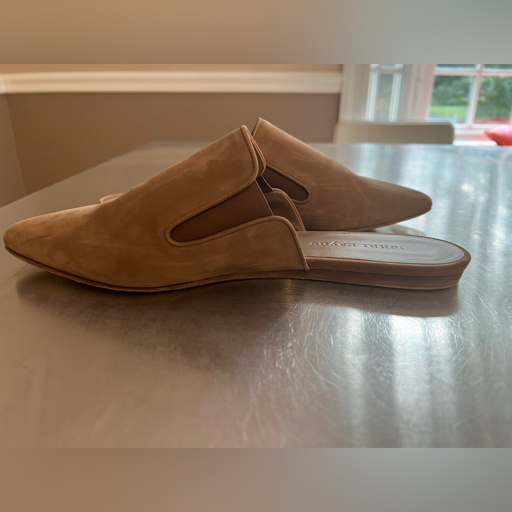 Jenni Kayne oiled leather mules - 41